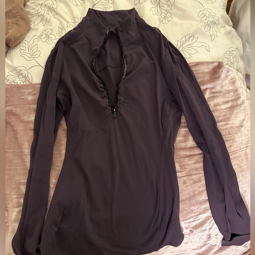 Purple lulu lemon long sleeve sweater - size s - Picture 2 of 4